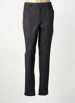 Pantalon slim talie elastică mărime normală negru GUY DUBOUIS femeie