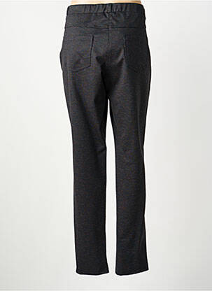 Pantalon slim talie elastică mărime normală negru GUY DUBOUIS femeie