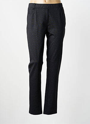 Pantalon slim talie elastică mărime normală negru GUY DUBOUIS femeie