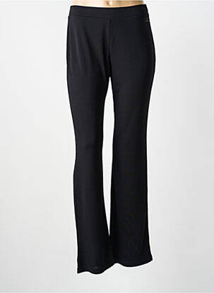 Pantalon drept elasticitate mărime normală negru FUEGOLITA femeie