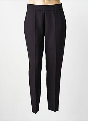 Pantalon slim talie elastică mărime normală negru GREGORY PAT femeie
