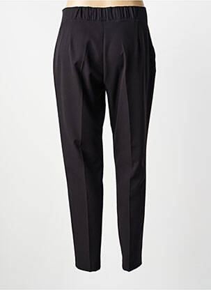 Pantalon slim talie elastică mărime normală negru GREGORY PAT femeie