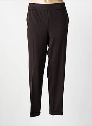 Pantalon drept elasticitate mărime normală negru FRANK WALDER femeie