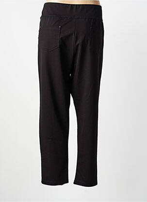 Pantalon drept elasticitate mărime normală negru DOLCEZZA femeie
