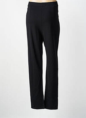 Pantalon slim talie elastică mărime normală negru FUEGOLITA femeie
