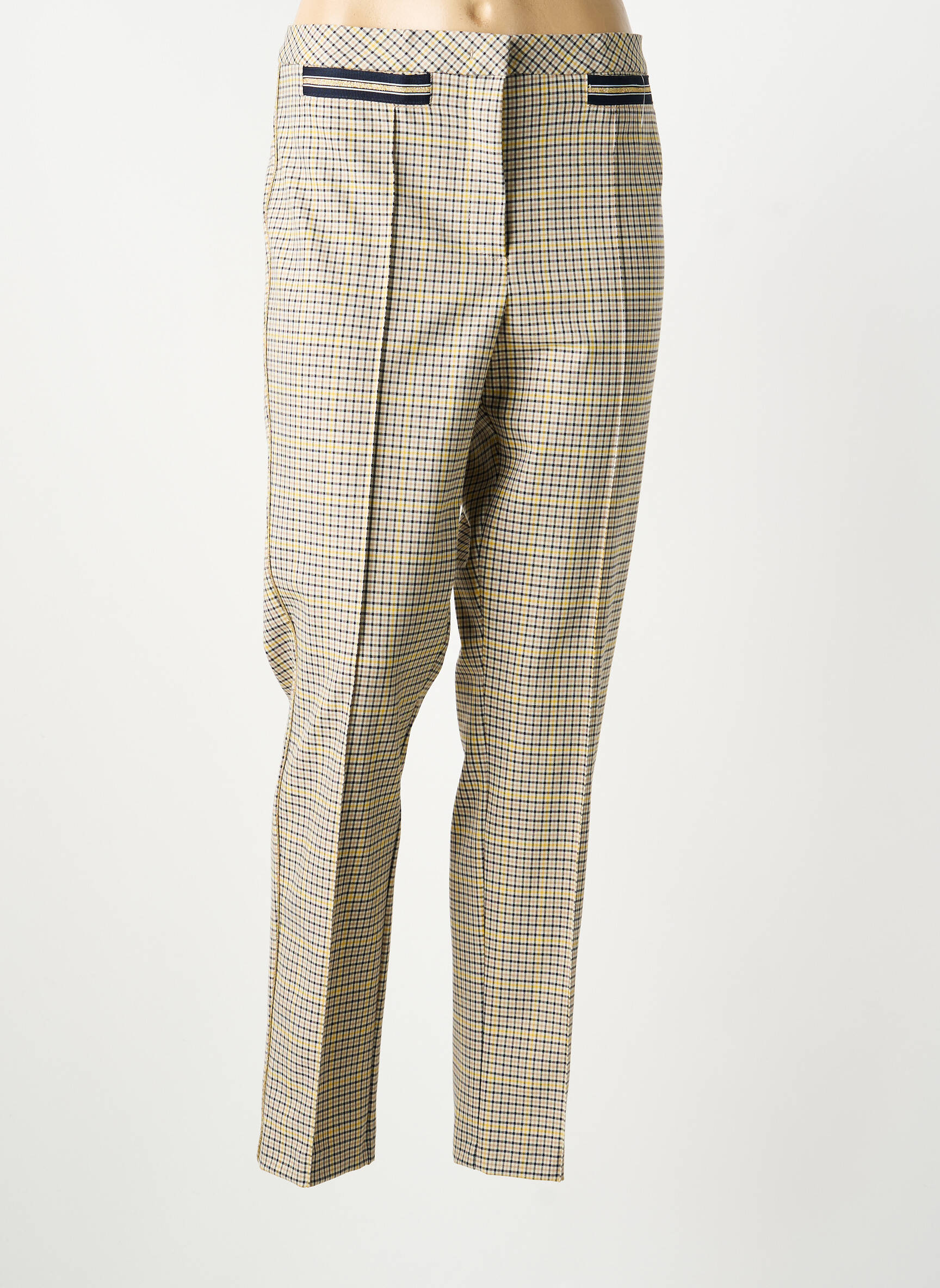 Pantalon drept elasticitate mărime normală bej BETTY BARCLAY femeie