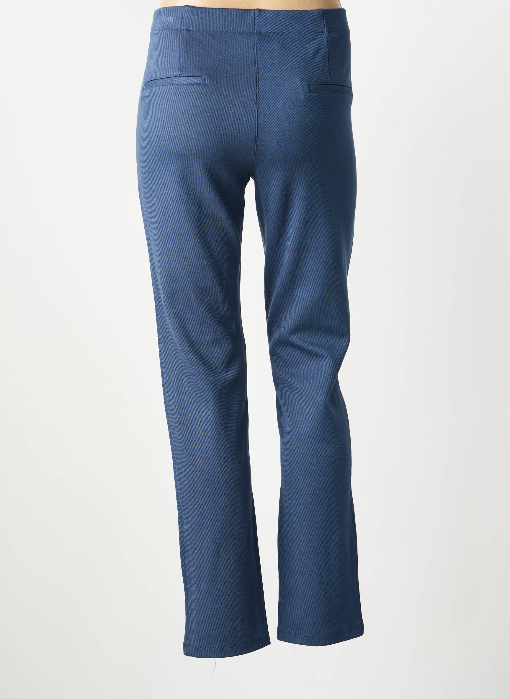 Pantalon drept elasticitate mărime normală albastru BARBARA LEBEK femeie