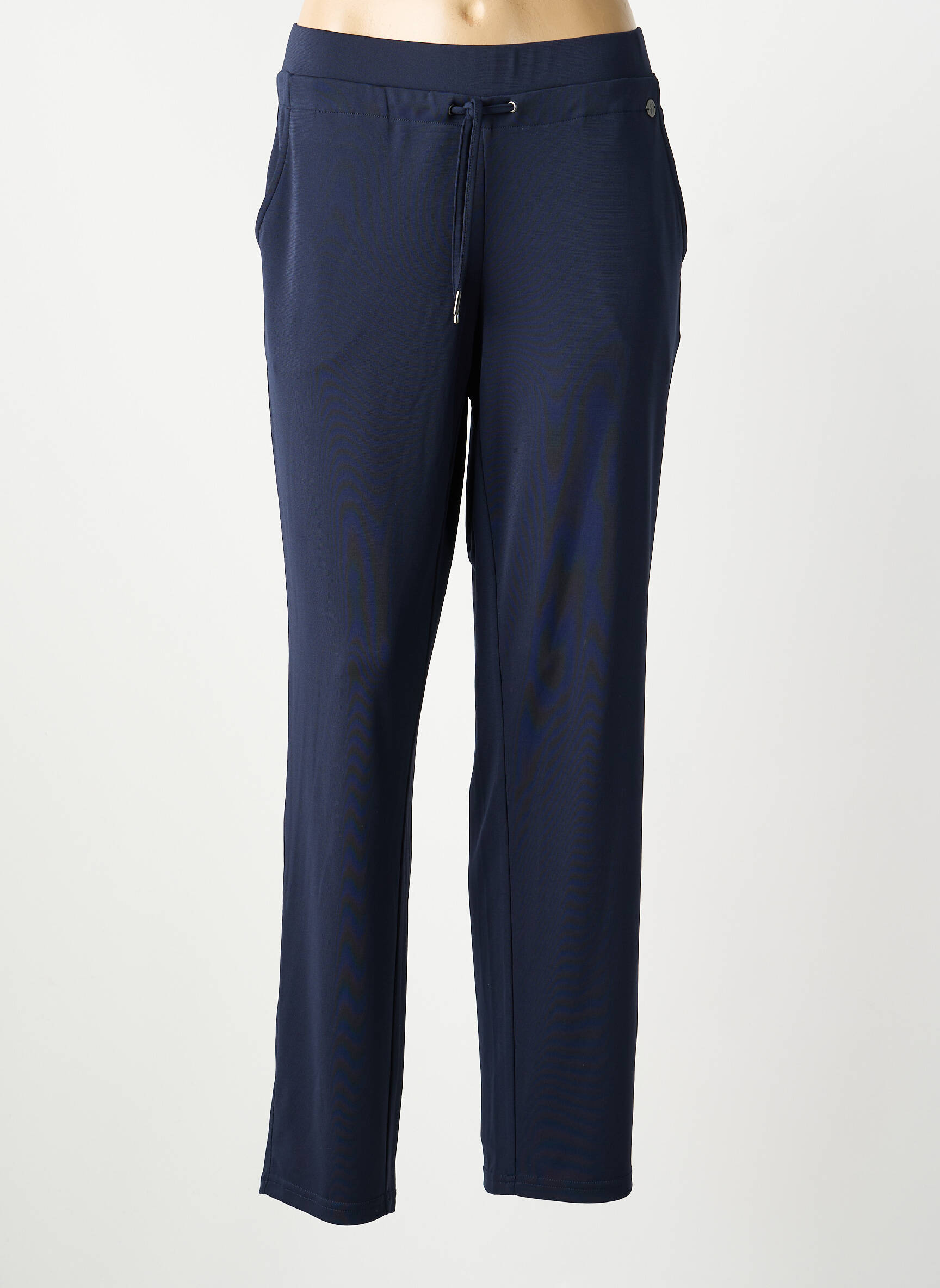 Pantalon drept elasticitate mărime normală albastru BARBARA LEBEK femeie