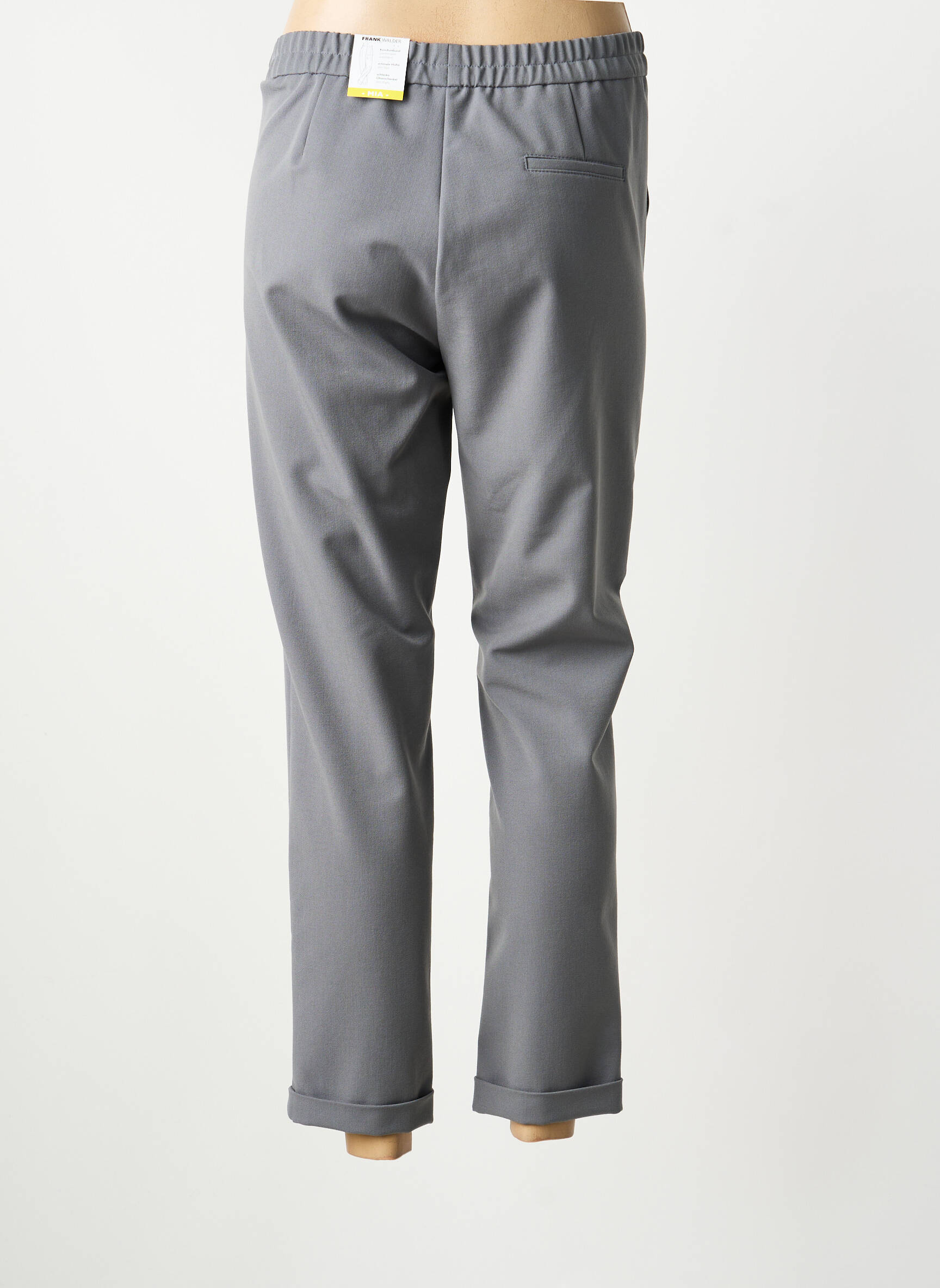 Pantalon 7/8 elasticitate mărime normală gri FRANK WALDER femeie