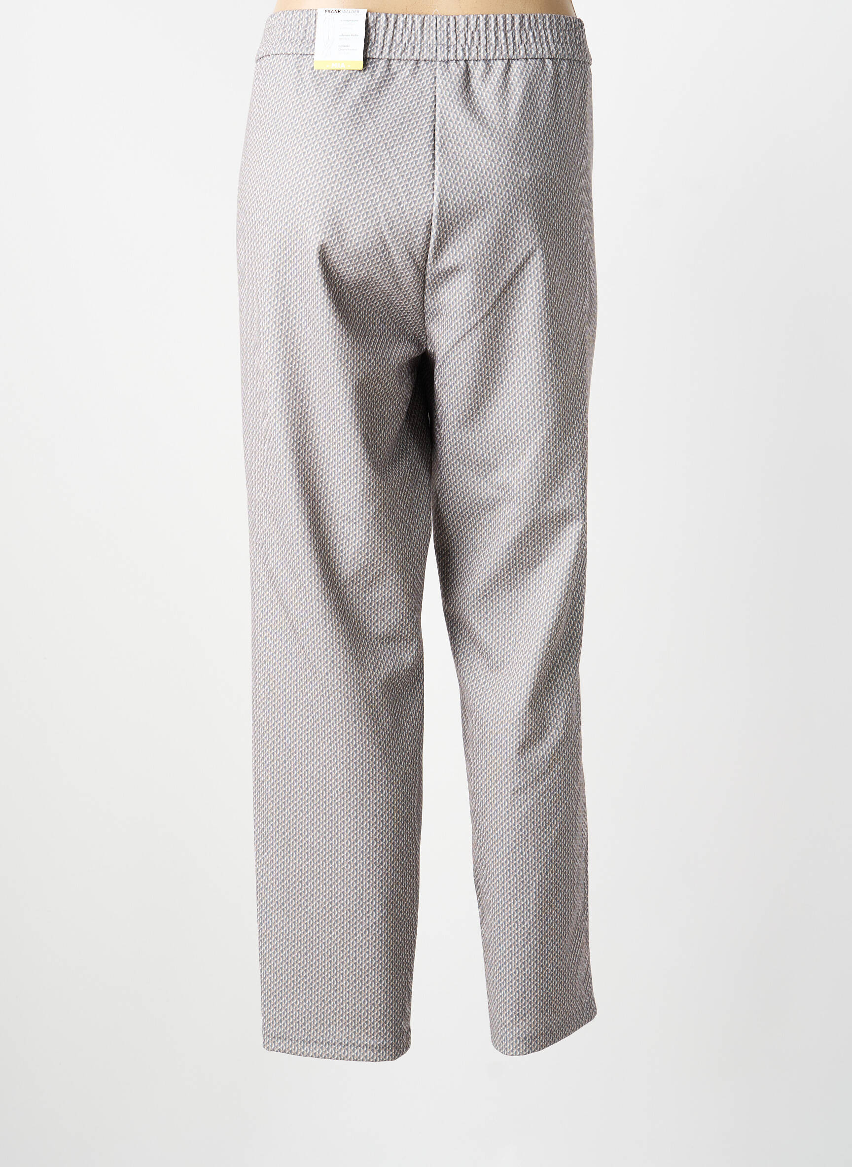 Pantalon drept elasticitate mărime normală gri FRANK WALDER femeie