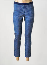 Pantalon slim talie elastică mărime normală albastru GUY DUBOUIS femme