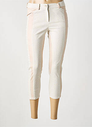 Pantalon 7/8 elasticitate mărime normală bej MERI & ESCA femeie