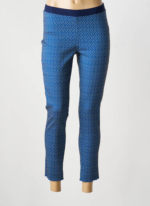 Pantalon slim albastru GUY DUBOUIS femeie