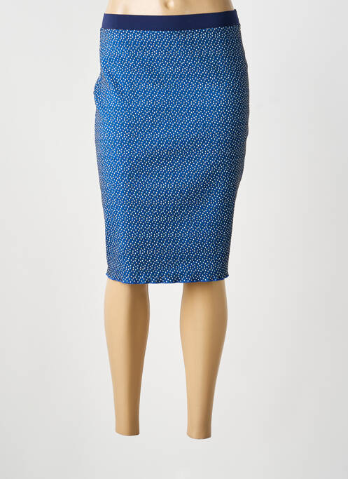 Fustă midi albastru GUY DUBOUIS femeie