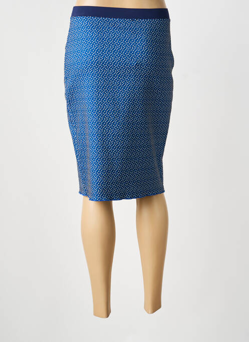 Fustă midi albastru GUY DUBOUIS femeie