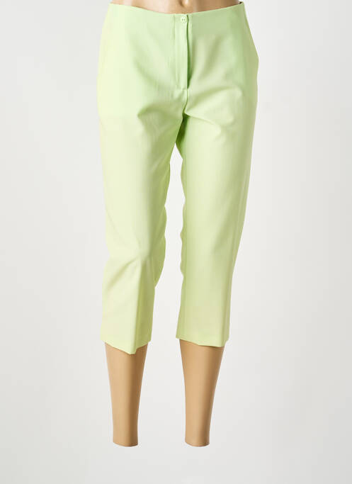Pantalon trei sferturi verde GUY DUBOUIS femeie