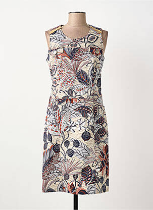 Rochie midi bej MERI & ESCA femeie