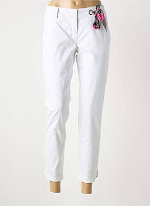 Pantalon 7/8 alb MERI & ESCA femeie