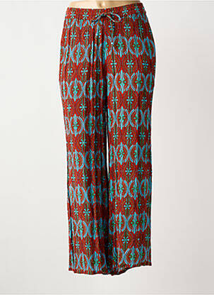 Pantalon larg roșu L'ATELIER D'ANNA femeie