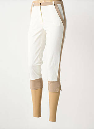 Pantalon trei sferturi alb MERI & ESCA femeie