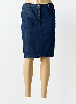 Fustă midi albastru GUY DUBOUIS femeie