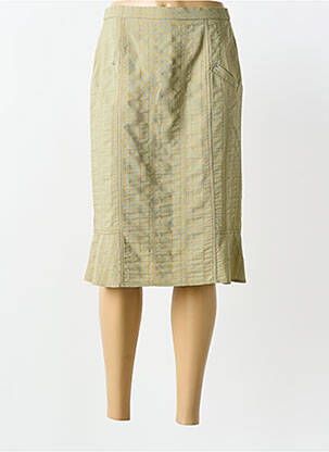 Fustă midi verde GUY DUBOUIS femeie