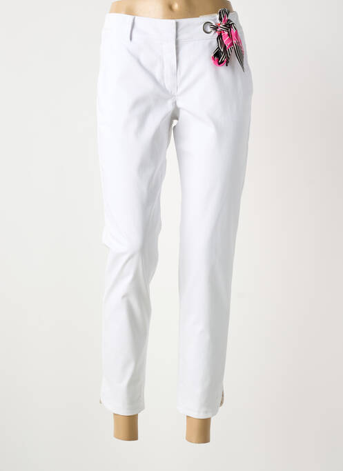 Pantalon 7/8 alb MERI & ESCA femeie