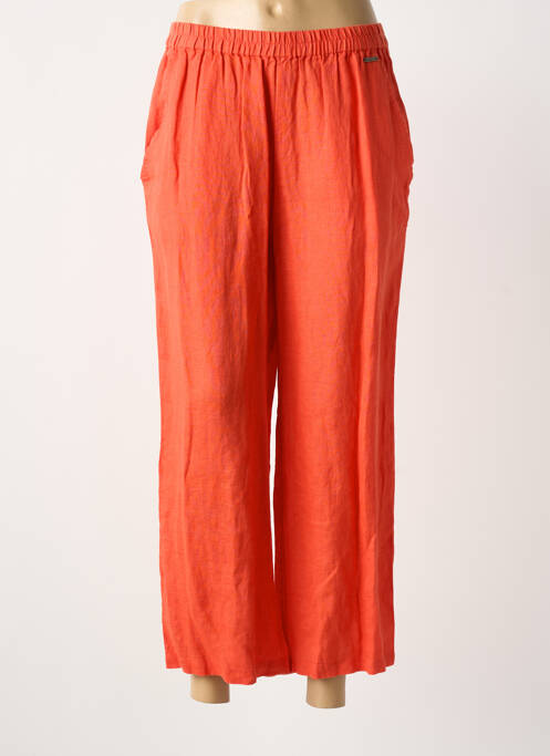 Pantalon drept portocaliu AGATHE & LOUISE femeie