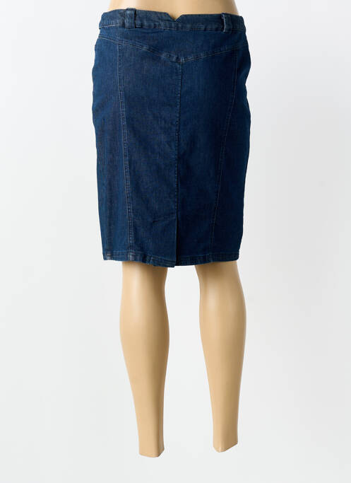 Fustă midi albastru GUY DUBOUIS femeie