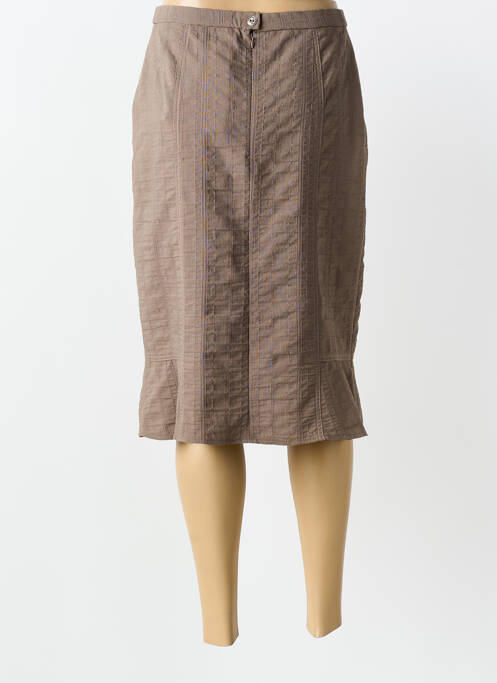 Fustă midi maro IMPULSION femeie