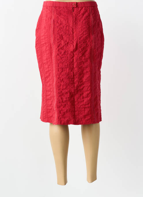 Fustă midi roșu GUY DUBOUIS femeie