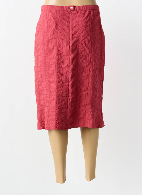 Fustă midi roșu IMPULSION femeie