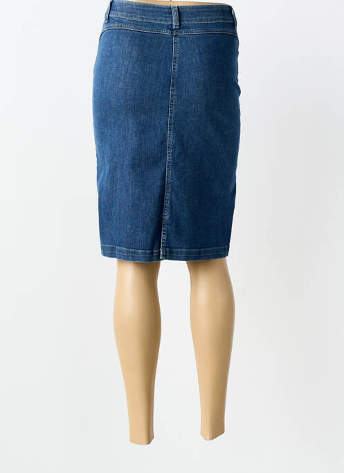 Fustă midi albastru GUY DUBOUIS femeie