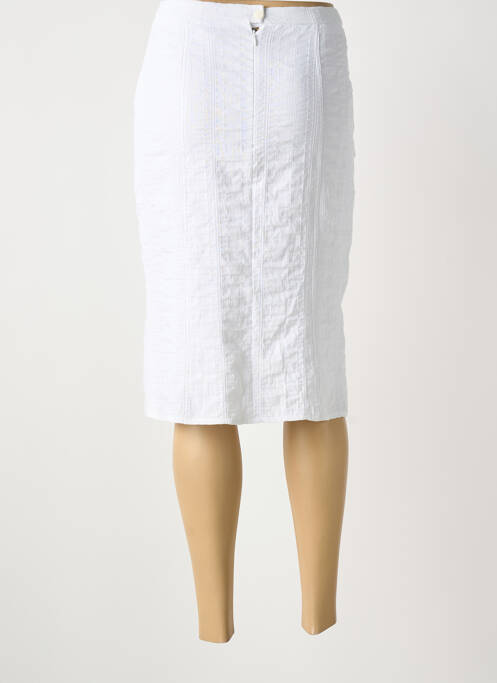 Fustă midi alb GUY DUBOUIS femeie