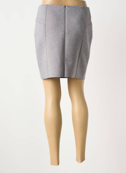 Fustă scurtă gri GUY DUBOUIS femeie