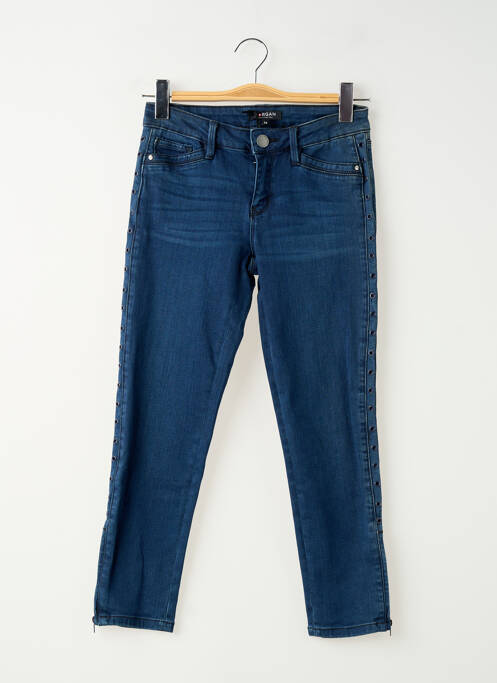 Pantalon trei sferturi albastru MORGAN femeie