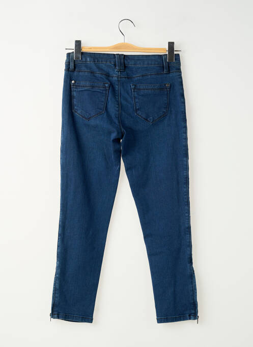 Pantalon trei sferturi albastru MORGAN femeie