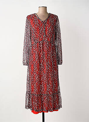 Rochie lungă roșu GUY DUBOUIS femeie