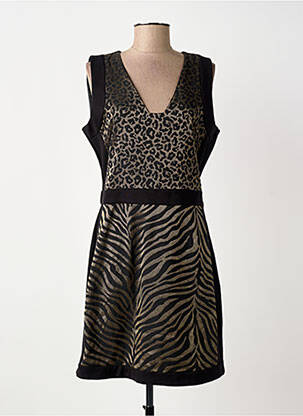 Rochie midi fără mâneci fără mâneci negru GUY DUBOUIS femeie