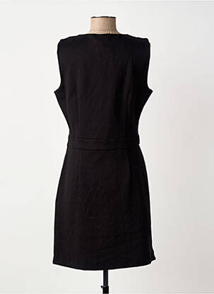 Rochie midi fără mâneci fără mâneci negru GUY DUBOUIS femeie
