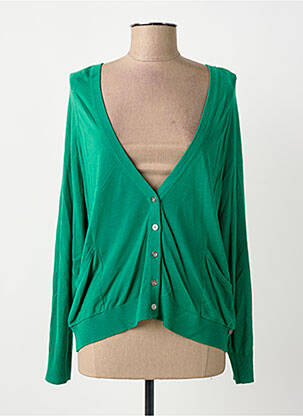 Vestă cu mâneci lungi verde MADO ET LES AUTRES femeie