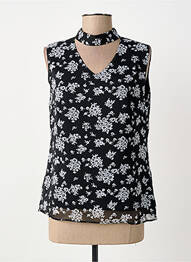 Top croială cambrată fără mâneci negru GREGORY PAT femme