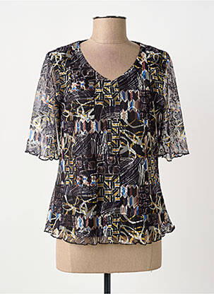 Top negru CHRISTINE LAURE femeie