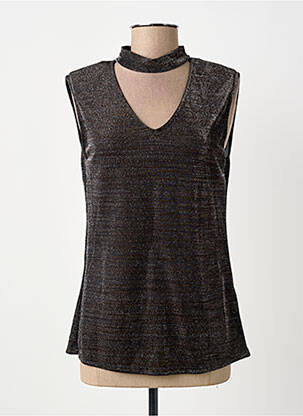 Top negru MORGAN femeie