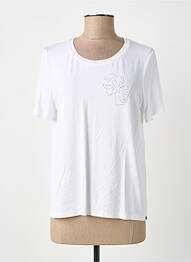 Tricou serigrafie mâneci scurte alb MADO ET LES AUTRES femme