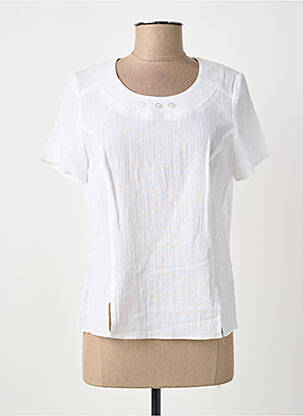 Top alb GUY DUBOUIS femeie