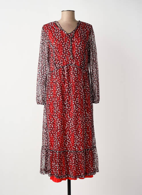 Rochie lungă roșu GUY DUBOUIS femeie