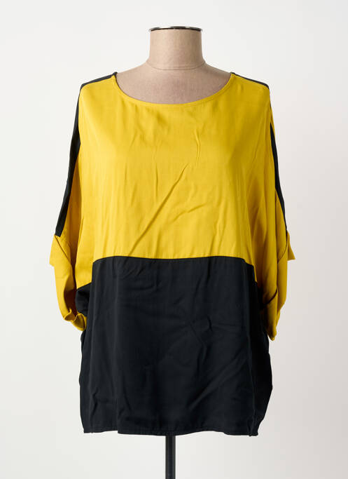 Tunică mâneci lungi galben COULEURS DU TEMPS femeie