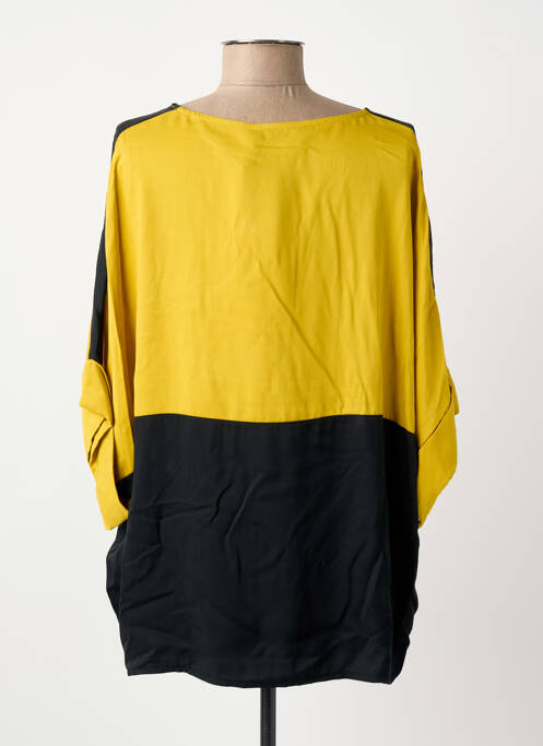 Tunică mâneci lungi galben COULEURS DU TEMPS femeie