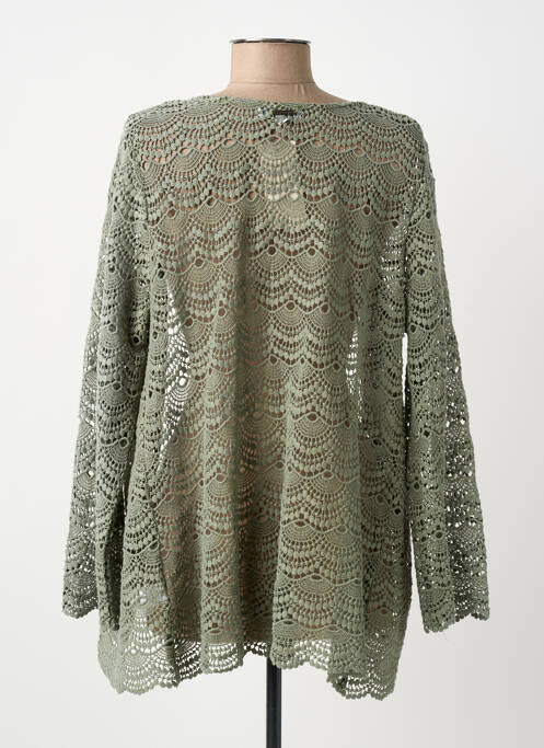 Vestă cu mâneci lungi verde L'ATELIER D'ANNA femeie